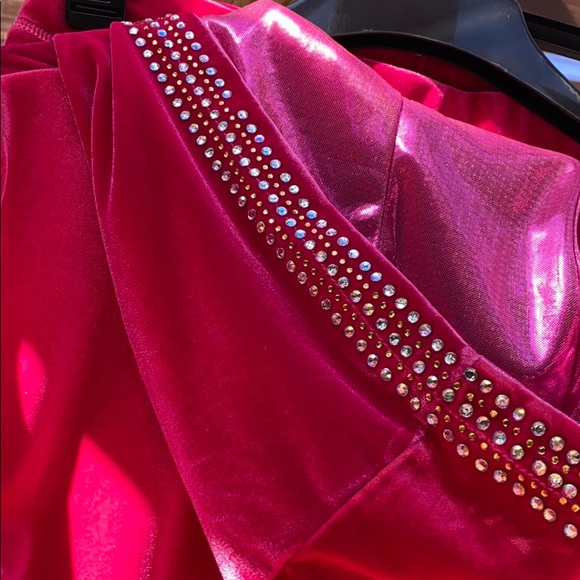 Beautiful pink velour track suit - Picture 10 of 16